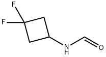 N-(3,3-DIFLUOROCYCLOBUTYL)FORMAMIDE 结构式