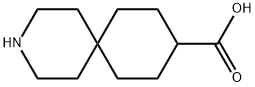 3-氮杂螺[5.5]十一烷-9-羧酸 结构式