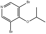 3,5-二溴-4-异丙氧基吡啶 结构式