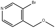 3-溴-4-(甲氧基甲基)吡啶 结构式