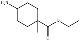 ethyl 4-amino-1-methylcyclohexanecarboxylate 结构式