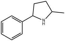 (2S)-2-methyl-5-phenylpyrrolidine 结构式