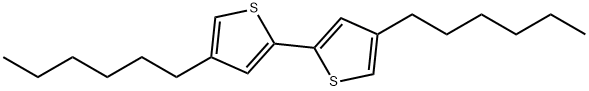 4,4'-二己基-2,2'-联噻吩 结构式