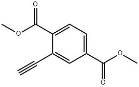 2-乙炔基对苯二甲酸二甲酯 结构式