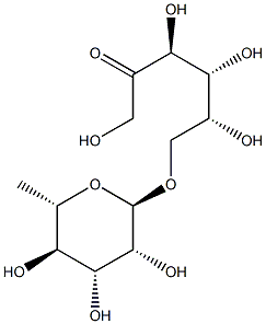 芦丁酮糖 结构式