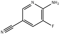 6-amino-5-fluoronicotinonitrile 结构式