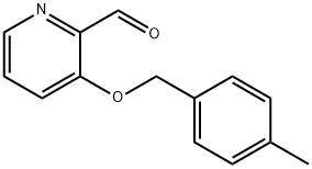 3-((4-Methylbenzyl)oxy)picolinaldehyde 结构式