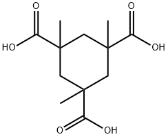 1,3,5-三甲基环己烷-1,3,5-三羧酸 结构式