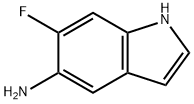 6-fluoro-1H-indol-5-amine 结构式