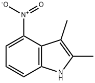 2,3-DIMETHYL-4-NITROINDOLE 结构式