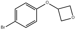 3-(4-bromophenoxy)Oxetane 结构式