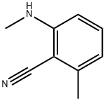 2-Methyl-6-methylamino-benzonitrile 结构式