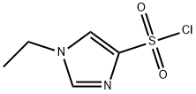1-乙基-1H-咪唑-4-磺酰氯 结构式