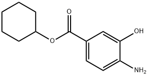 Cyclohexyl 4-amino-3-hydroxybenzoate 结构式