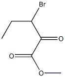 Methyl 3-bromo-2-oxopentanoate 结构式