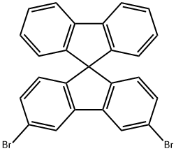 3,6-二溴-9,9'-螺环芴 结构式