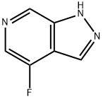 4-氟-1H-吡唑并[3,4-C]吡啶 结构式