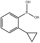 2-cyclopropylphenylboronic acid 结构式