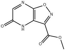 5-羟基-异恶唑[4,5-B]吡嗪-3-甲酸甲酯 结构式