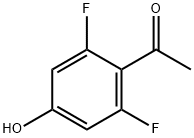 2,6-二氟-4-羟基苯乙酮 结构式