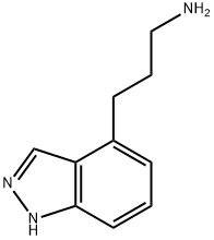 3-(1H-indazol-4-yl)propan-1-amine 结构式