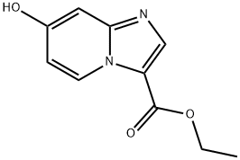 ethyl 7-hydroxyimidazo[1,2-a]pyridine-3-carboxylate 结构式