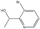 1-(3-BROMOPYRIDIN-2-YL)ETHANOL 结构式