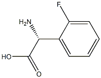 R-2-氟苯甘氨酸 结构式