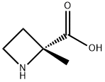 (R)-2-METHYLAZETIDINE-2-CARBOXYLIC ACID 结构式