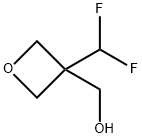 [3-(DIFLUOROMETHYL)OXETAN-3-YL]METHANOL 结构式