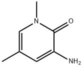 3-氨基-1,5-二甲基吡啶-2(1H)-酮 结构式