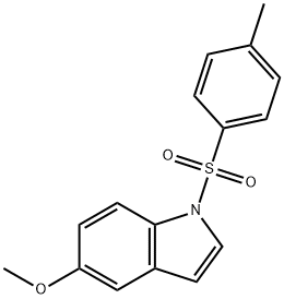 5-甲氧基-1-甲苯基-1H-吲哚 结构式