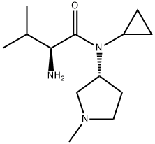 (S)-2-Amino-N-cyclopropyl-3-methyl-N-((R)-1-methyl-pyrrolidin-3-yl)-butyramide