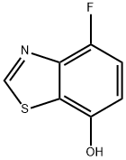 4-fluorobenzo[d]thiazol-7-ol 结构式