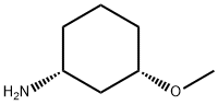 (1R,3S)-3-甲氧基环己胺 结构式