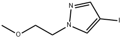4-IODO-1-(2-METHOXYETHYL)-1H-PYRAZOLE 结构式