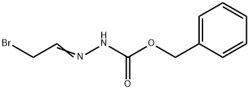 BENZYL 2-(2-BROMOETHYLIDENE)HYDRAZINECARBOXYLATE 结构式