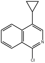 1-氯-4-环丙基异喹啉 结构式