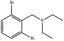 (2,6-溴苄基)-二乙胺 结构式