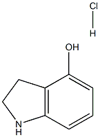 Indolin-4-ol hydrochloride 结构式