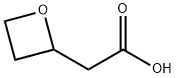 2-Oxetaneacetic acid 结构式