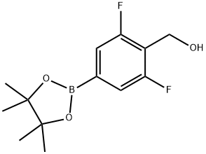 2-[4-氯-2-(三氟甲基)苯基]-4,4,5,5-四甲基-1,3,2-二氧杂硼烷 结构式