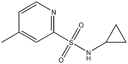 N-cyclopropyl-4-methylpyridine-2-sulfonamide