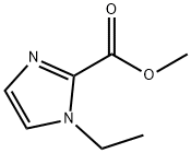 methyl 1-ethyl-1H-imidazole-2-carboxylate 结构式