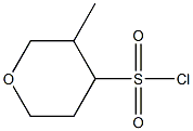 3-甲基四氢-2H-吡喃-4-磺酰氯 结构式