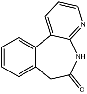 5,7-二氢-6H-苯并[D]吡啶并[2,3-B]氮杂-6-酮 结构式