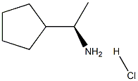 (R)-1-环戊乙胺盐酸盐 结构式