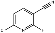 6-氯-2-氟烟腈 结构式
