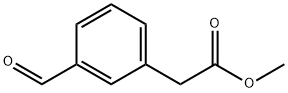 3-甲酰基苯乙酸甲酯 结构式