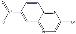 2-Bromo-6-nitroquinoxaline 结构式